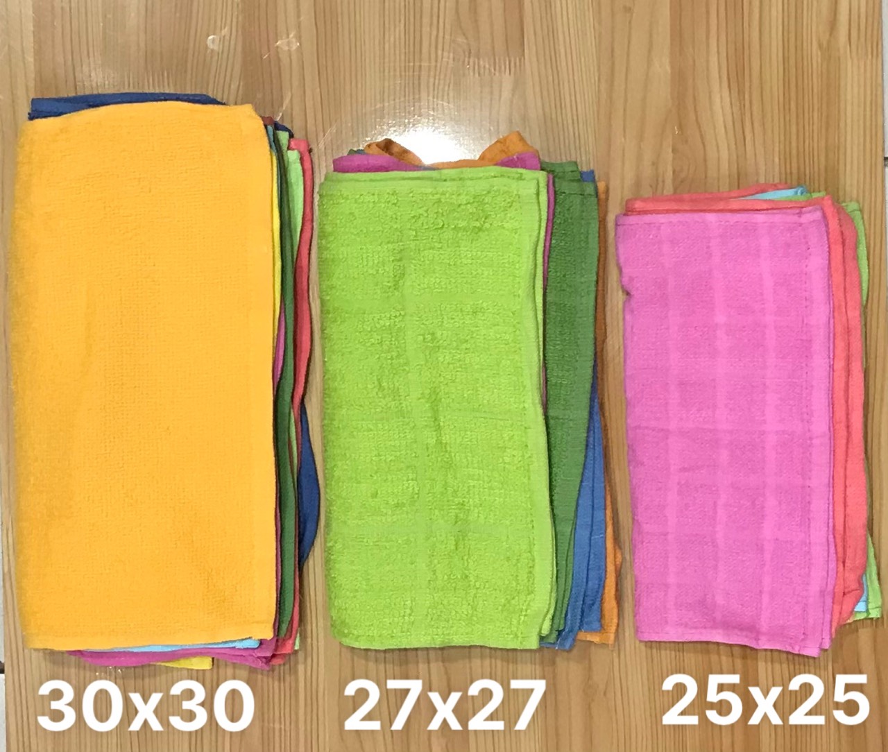 [HCM]Combo 10 khăn vuôn  lau vật dụng gia đình  nhiều kích thước và nhiều màu để lựa chọn  ảnh thật  bảo đảm giao đúng hàng   no:46