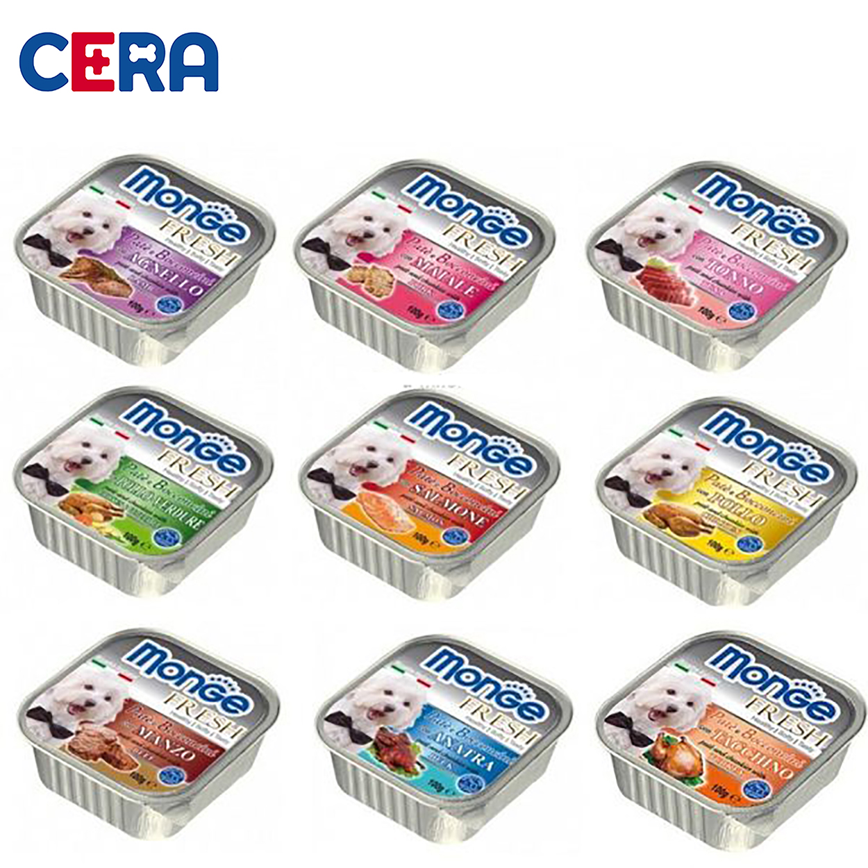 Pate Cho Chó - Monge 100gr (Giao Vị Ngẫu Nhiên)