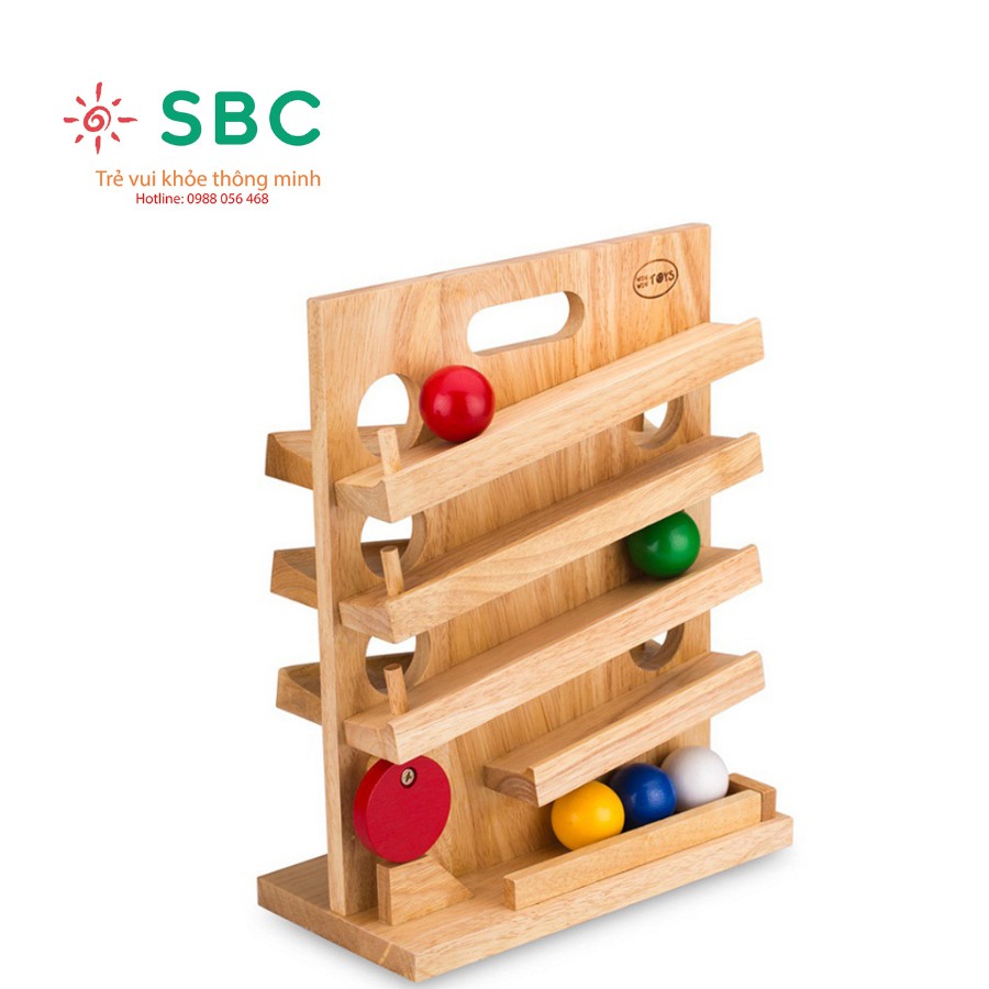 Trò chơi lăn banh lăn bóng Winwintoys gỗ Đức Thành Việt Nam