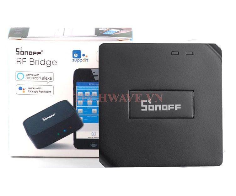 SONOFF RF BRIDGE 433 THIẾT BỊ CHUYỂN ĐỔI RF 433MHZ REMOTE THÀNH KHÔNG DÂY WIFI