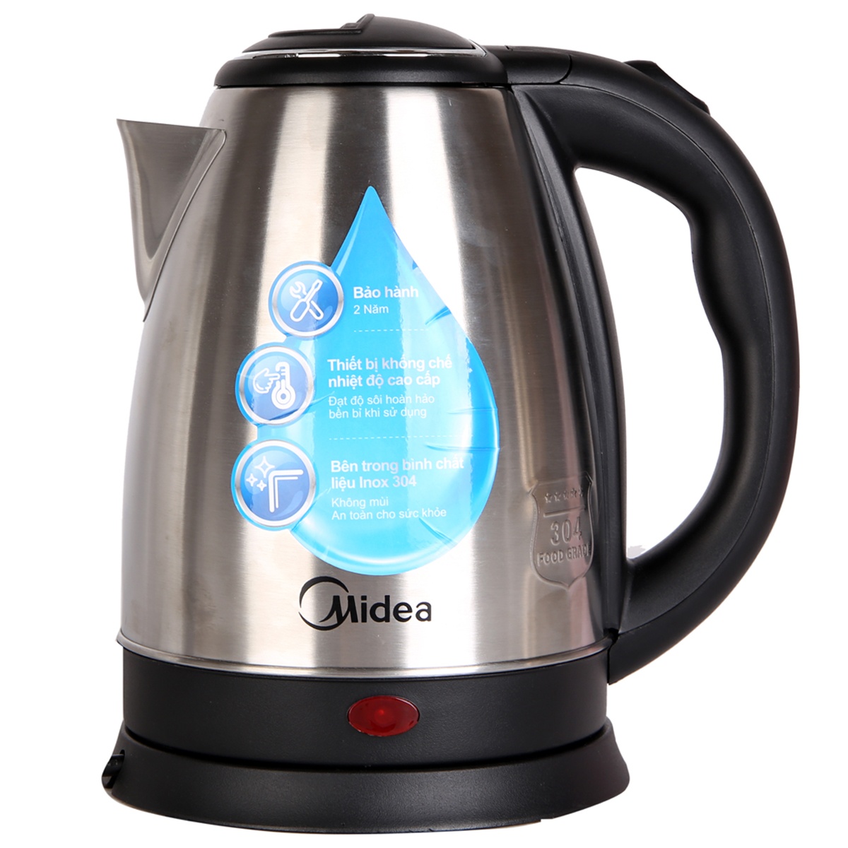 Ấm siêu tốc midea mk-17sd