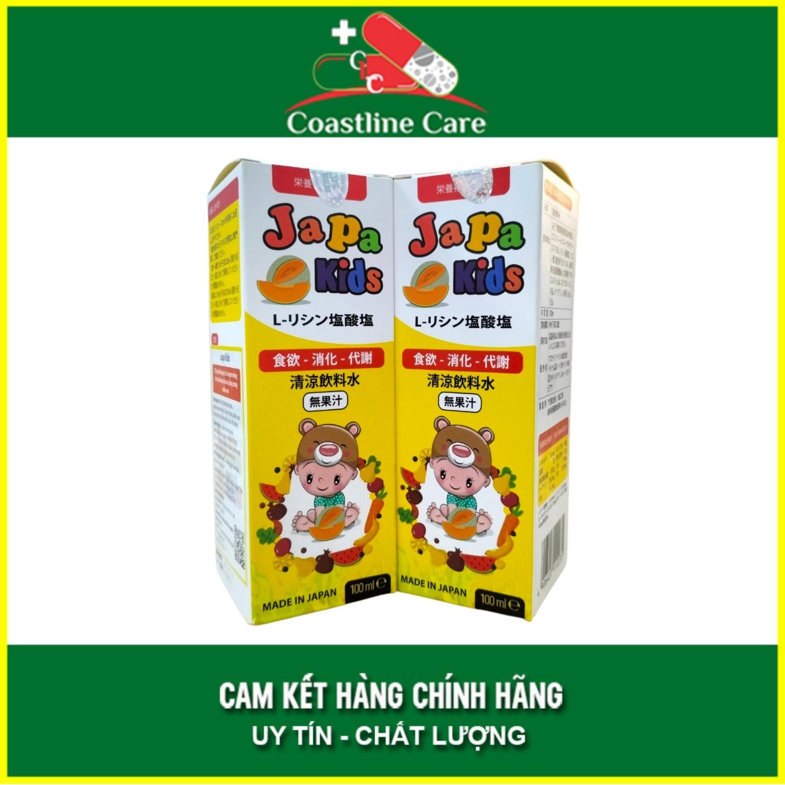 Japa Kids Giúp Trẻ Ăn Ngon Tiêu Hóa Tốt Tăng Cường Miễn Dịch (Chai 100 mL) - CLC Pharmacy