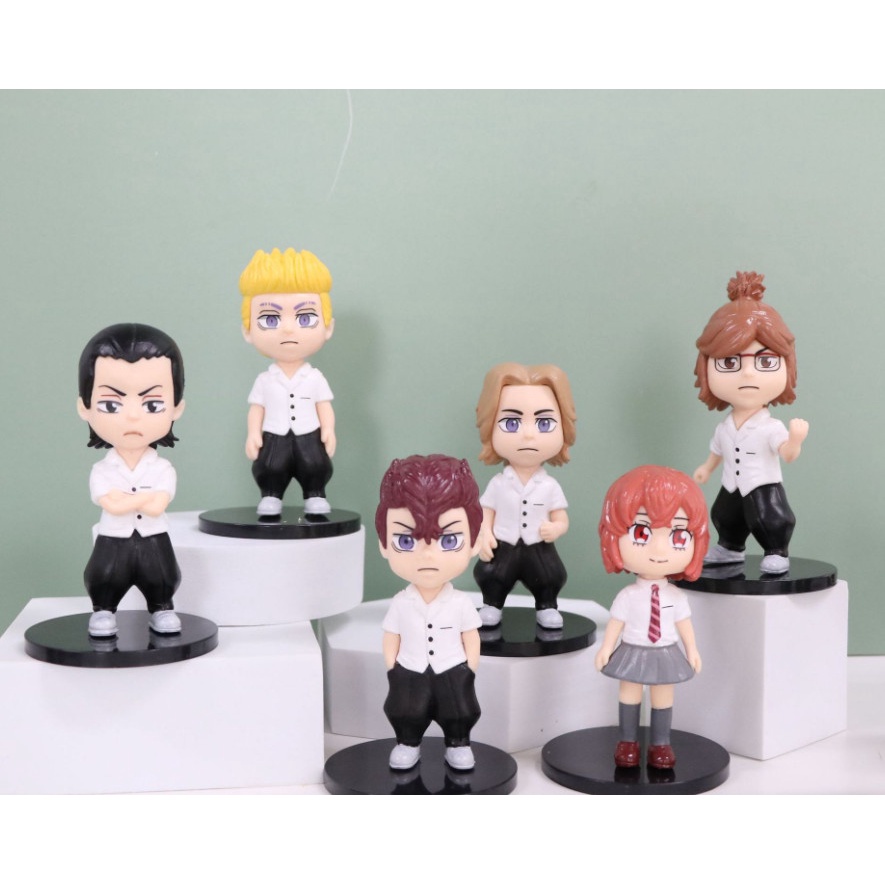 Mô hình figure TOKYO REVENGERS Kịch Trường Của Takemichi chibi anime xinh xắn mô hình trang trí