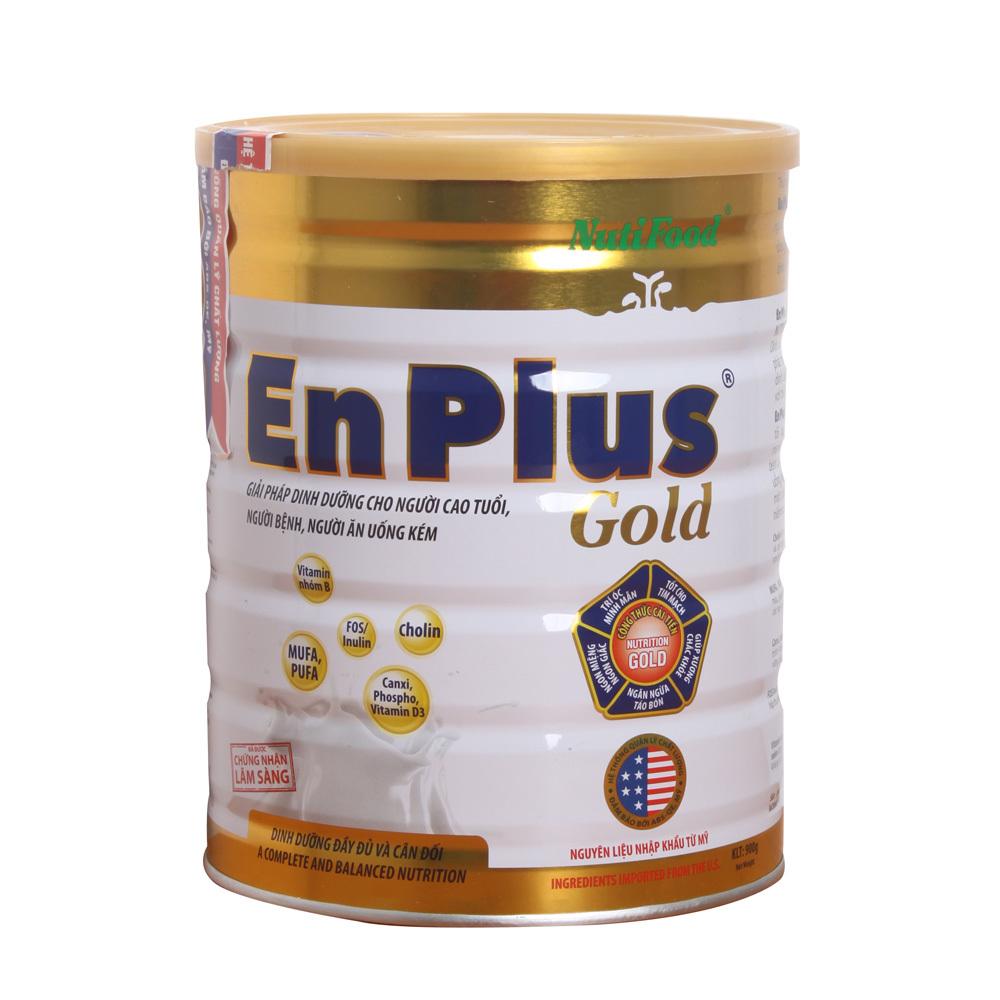 Sữa bột dành cho người suy dinh dưỡng nutifood enplus gold 900g