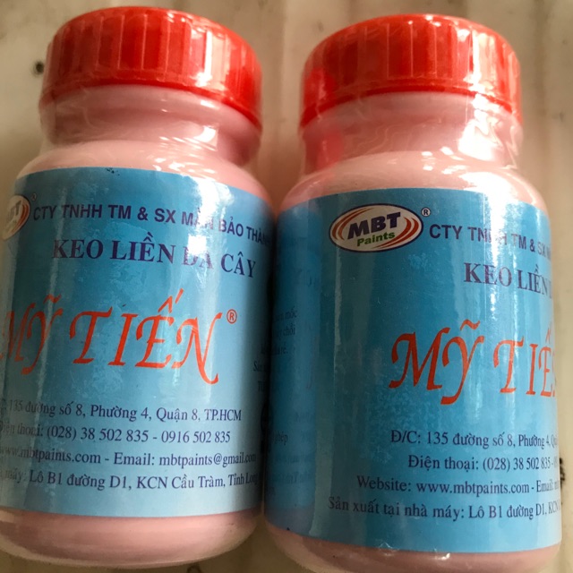 [HCM]Keo Liền Da Cây - Keo Liền Sẹo Mỹ Tiến Hồng - Lọ 100G.Chuyên dùng cho Sứ, Hoa Lan và cây cảnh. keo mỹ tiến.