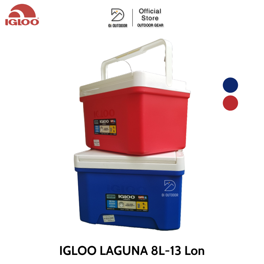 Thùng đá giữ lạnh igloo 4.7l-8l- 26l dã ngoại cắm trại