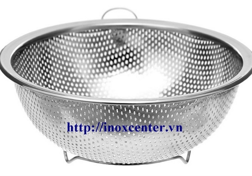Rổ lưới inox- rổ inoxcenter83 kích thướt từ 18cm - 30 cm