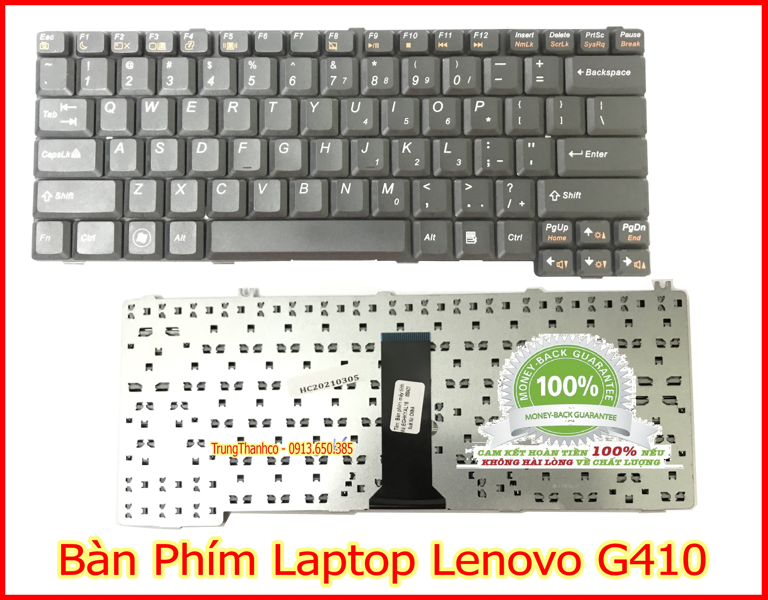 Bàn phím laptop lenovo g410