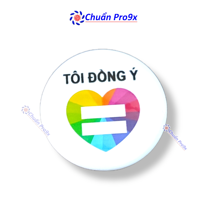 Huy hiệu lgbt tôi đồng ý