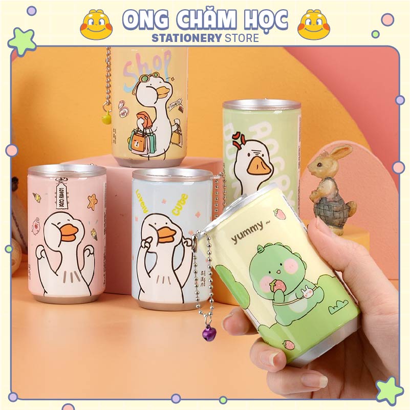 Khăn giấy ướt hình lon nước siêu dễ thương 30 tờ GU0998