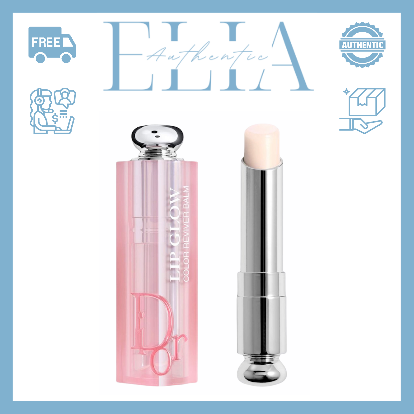 Son dưỡng môi cao cấp dior addict lip glow elia