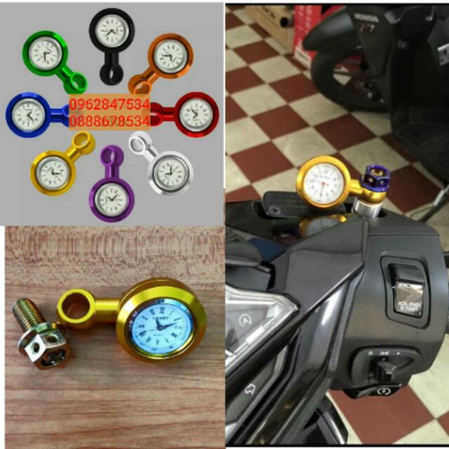 Đồng hồ chân kính Tặng kèm ốc - dochoixemay