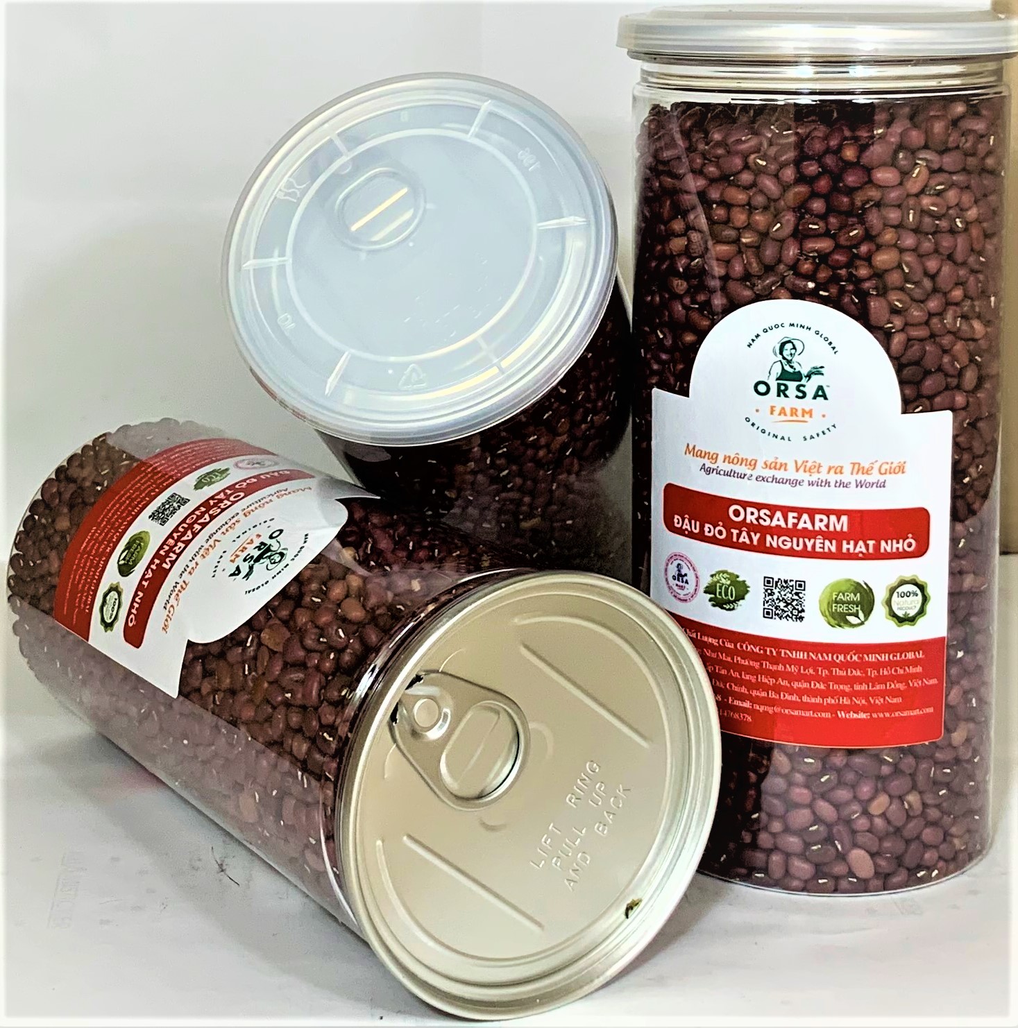 Orsafarm Đậu đỏ Tây Nguyên (hạt nhỏ) 800gram – Đậu đỏ ăn có tác dụng gì? đậu đỏ có tốt cho người tiểu đường? Đậu đỏ và gạo lức có tác dụng gì?