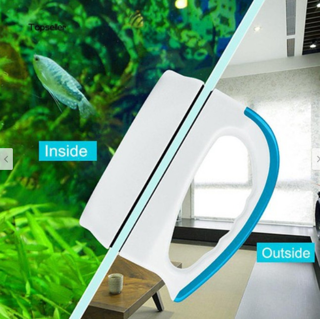 Cọ Bể Nam Châm Mini VIPSUN FISH 101 size S - Chà Rêu Bám Trên Kính Hồ Cá