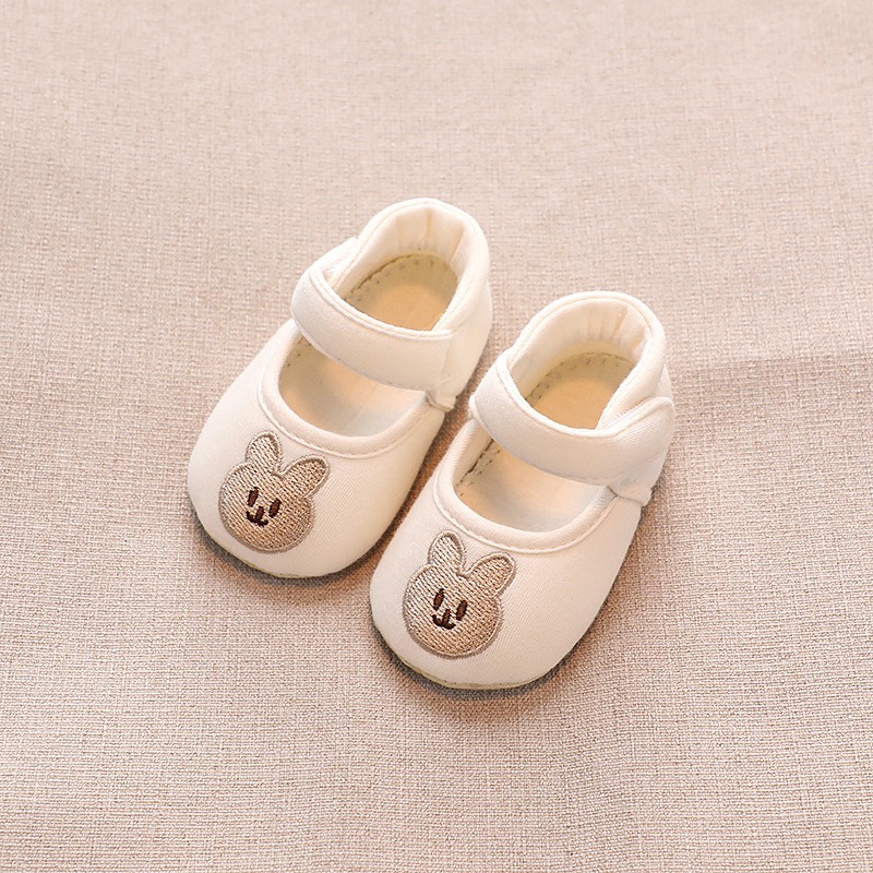 Giày tập đi cho bé từ 0 đến 18 tháng tuổi 100% cotton hữu cơ