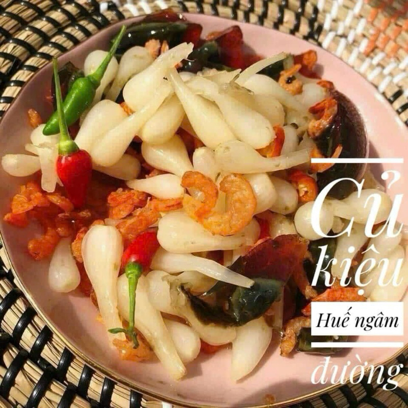CỦ KIỆU HUẾ NGÂM CHUA NGỌT - hủ 700gam