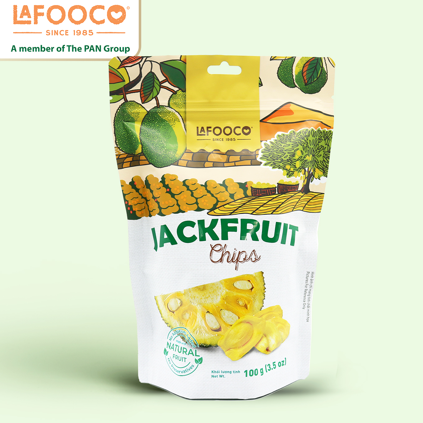 Mít Sấy Giòn Lafooco 100G Xuất Khẩu