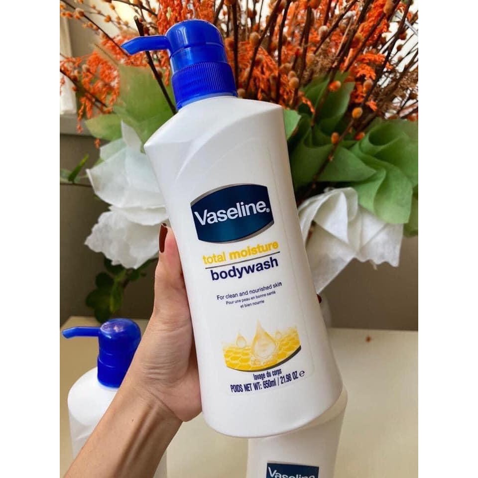 [HCM]Sữa tắm Vaseline Body Wash Thái Lan 650ml sữa tắm Vaseline Thái Lan sữa tắm Thái Lan