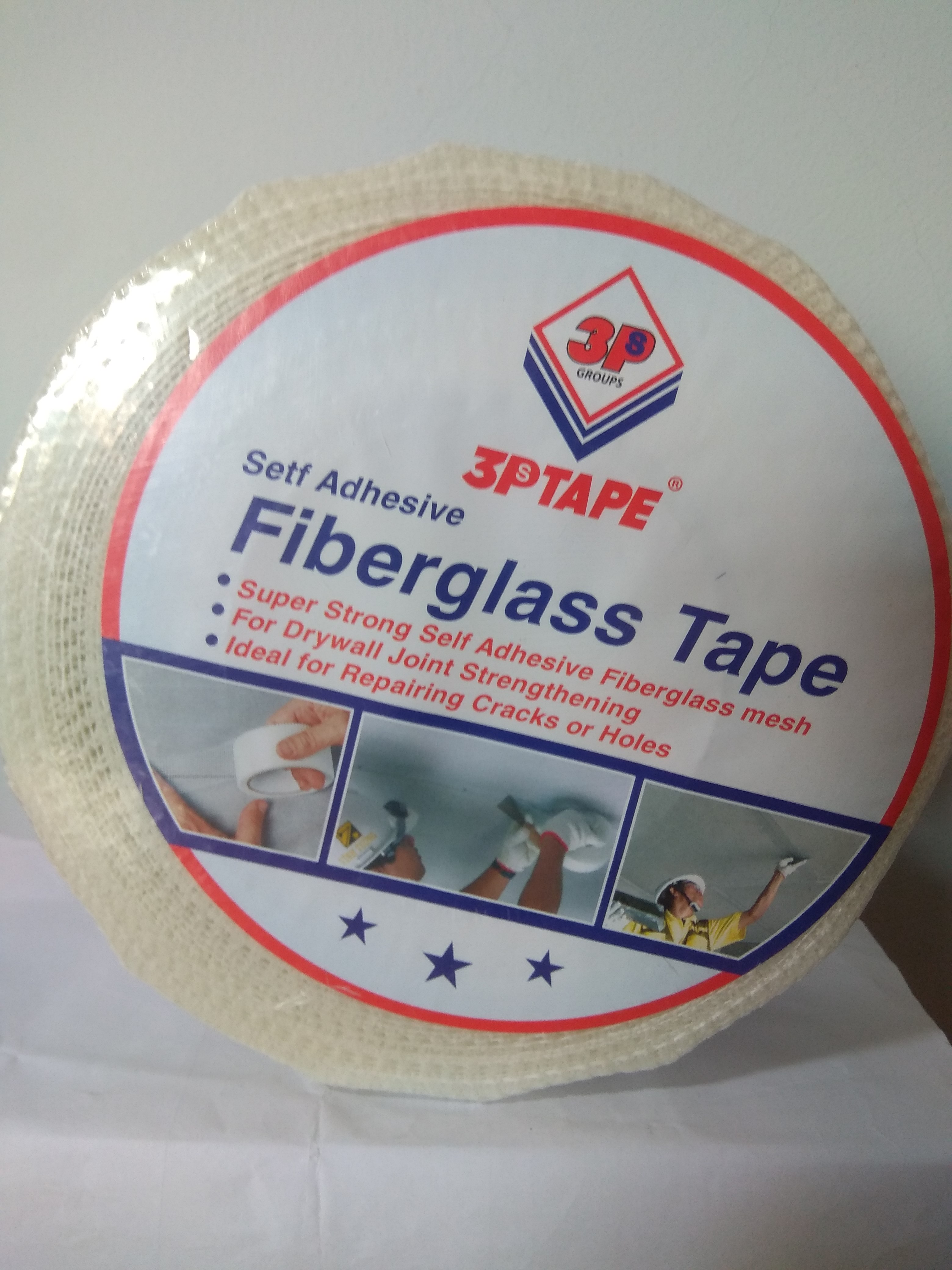 [HCM]Băng keo lưới sợi thủy tinh dùng lót chậu trồng hoa lan khổ ngang 4.5cm- cuộn 250 gram