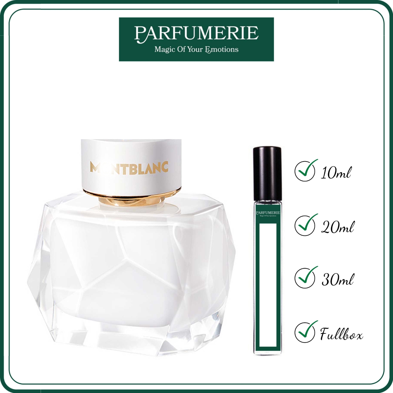 Nước hoa chiết Signature EDP hương thơm gợi cảm, quyến rũ đầy nữ tính