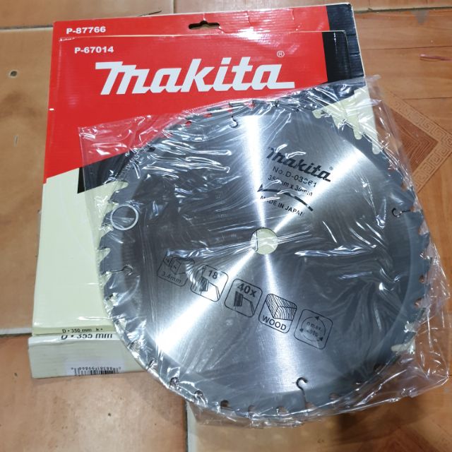 Lưỡi cắt gỗ Makita đường kính 355mm - 40 răng