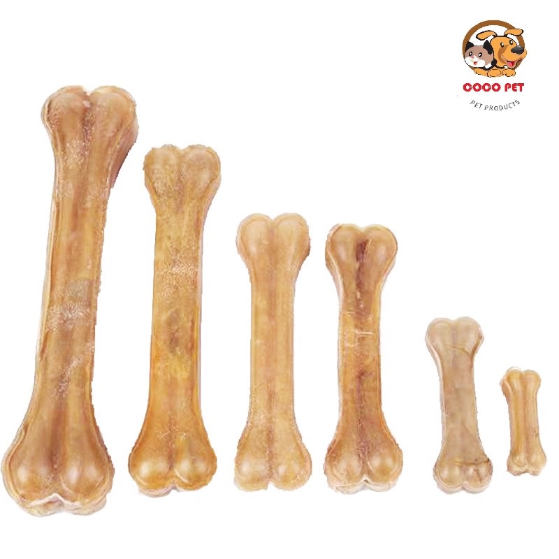 Xương gặm da bò bổ sung canxi giúp sạch răng cho chó