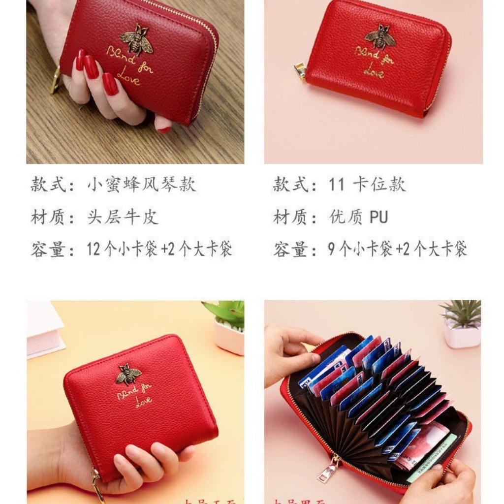 Ví Nữ Mini,Ví Nữ Để Thể Kéo Khóa Miệng Nhiều Ngăn Giá Rẻ