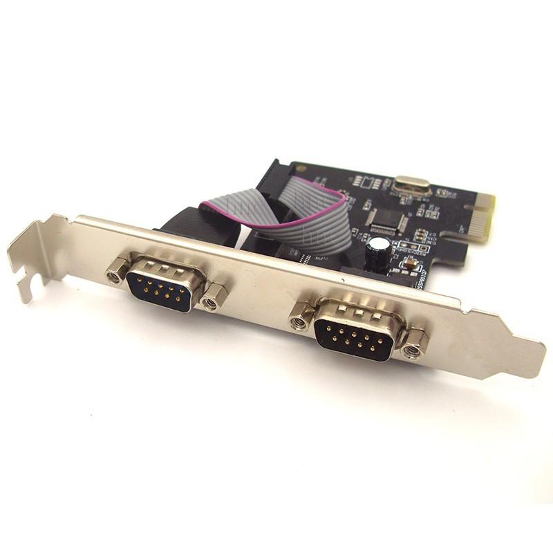 Card pci ex to com - card mở rộng pci-express to 2 com