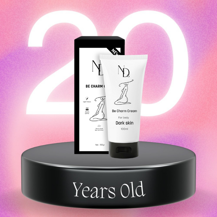 Kem Giảm Thâm Đa Năng 6IN1 Be Charm Cream For Body Dark Skin - 100ml [Mẫu Mới]
