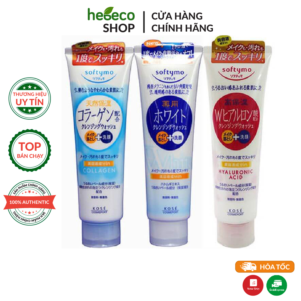 Sữa rửa mặt chống lão hóa giảm nếp nhăn trắng da kose softymo 220g - nhật bản, cam kết hàng đúng mô tả, chất lượng đảm bảo an toàn đến sức khỏe người sử dụng