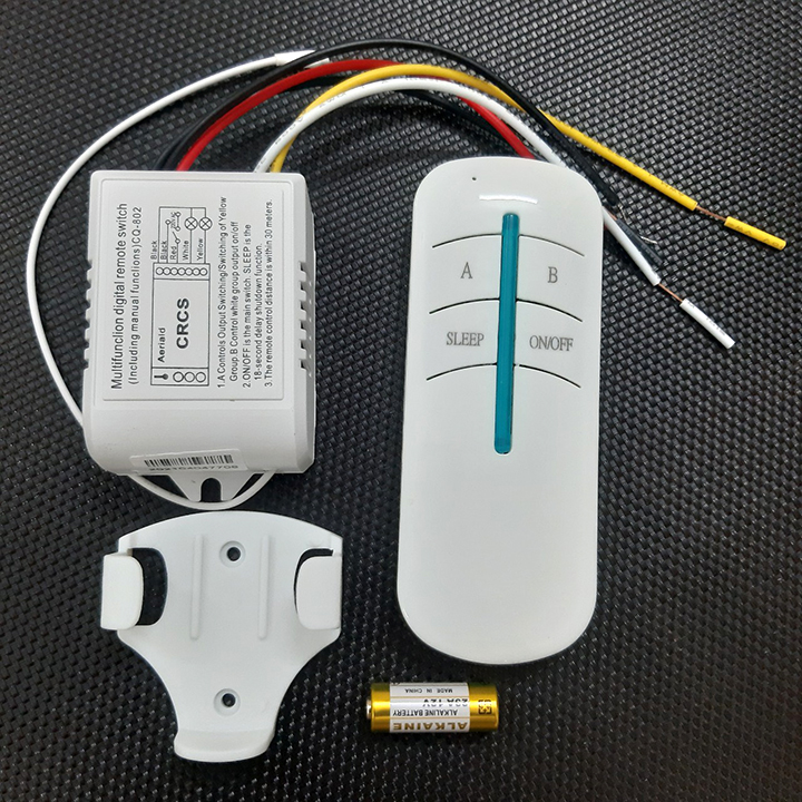 Công tắc điều khiển từ xa Rf 2 cổng ra