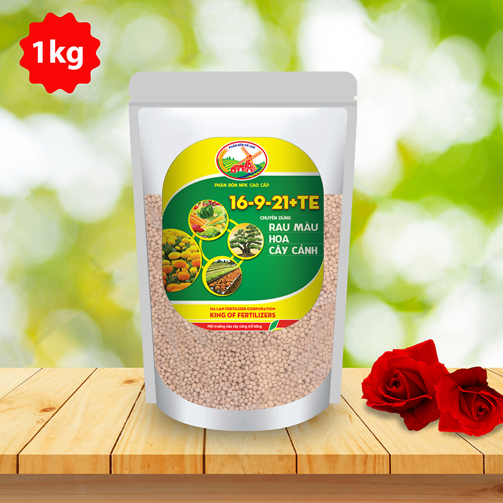 Phân bón NPK Hà Lan 16-9-21+TE Chuyên dùng cho cây lấy củ, quả (1kg)