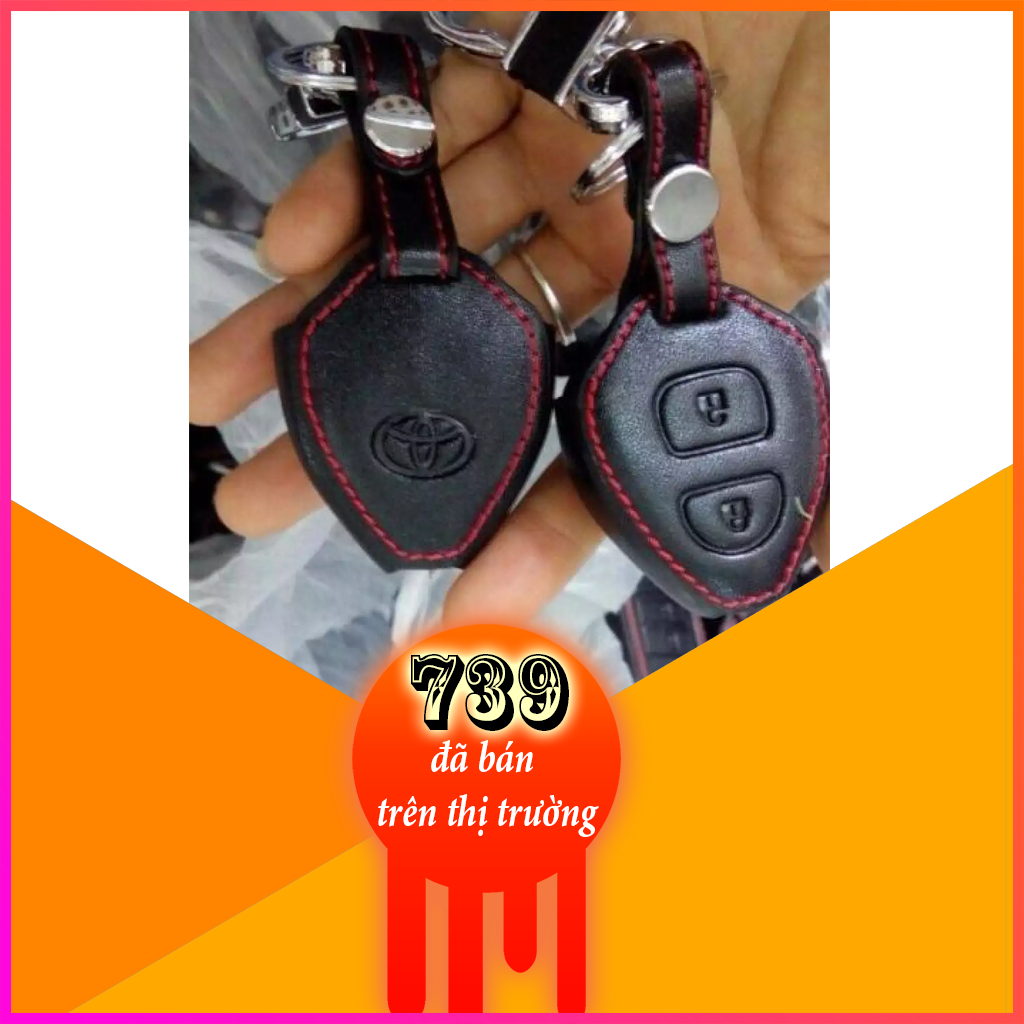 Bao da chìa khóa Toyota Yaris