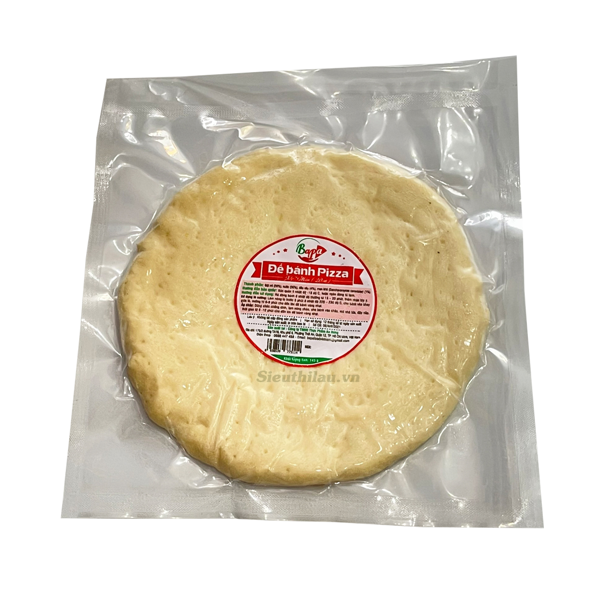 Đế bánh pizza bapa 15cm
