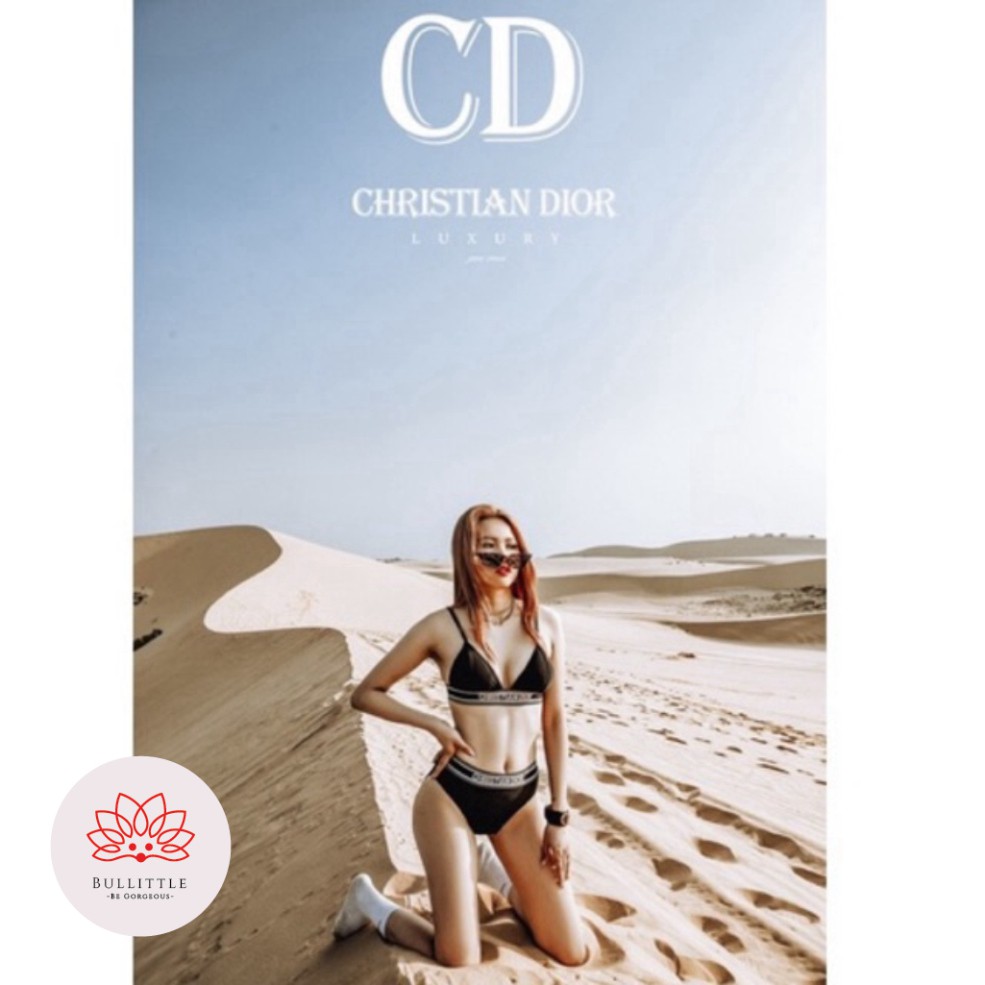 Bikini Dior 2 mảnh tam giác