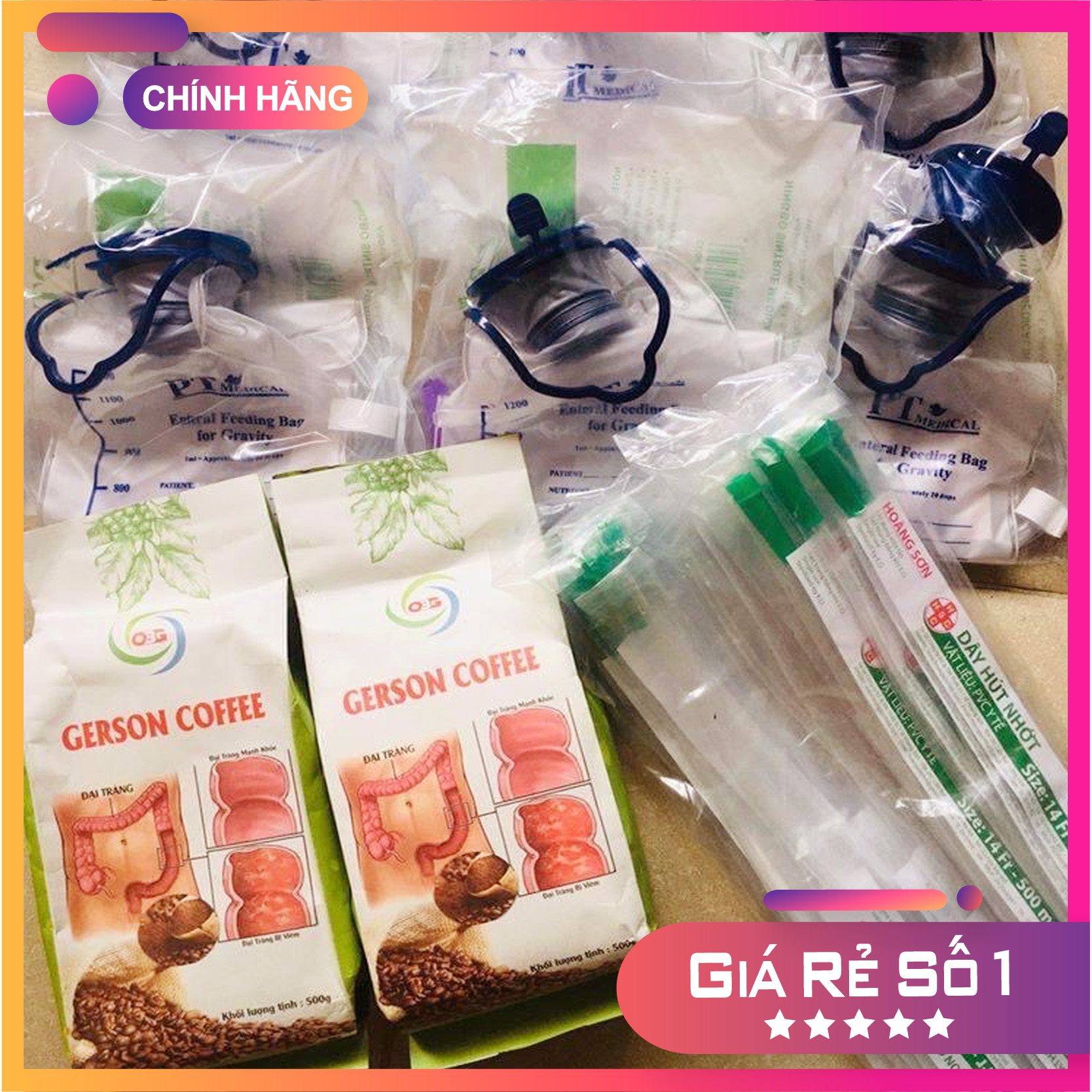 Cà phê thải độc đại tràng - Cà phê hữu cơ nguyên chất Combo 0.5kg