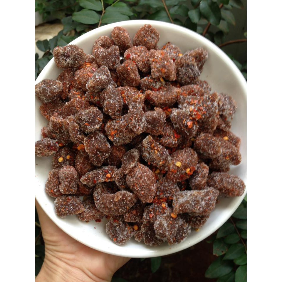 Me viên ngào muối ớt sấy dẻo chua cay mặn ngọt ngon ngon 1kg