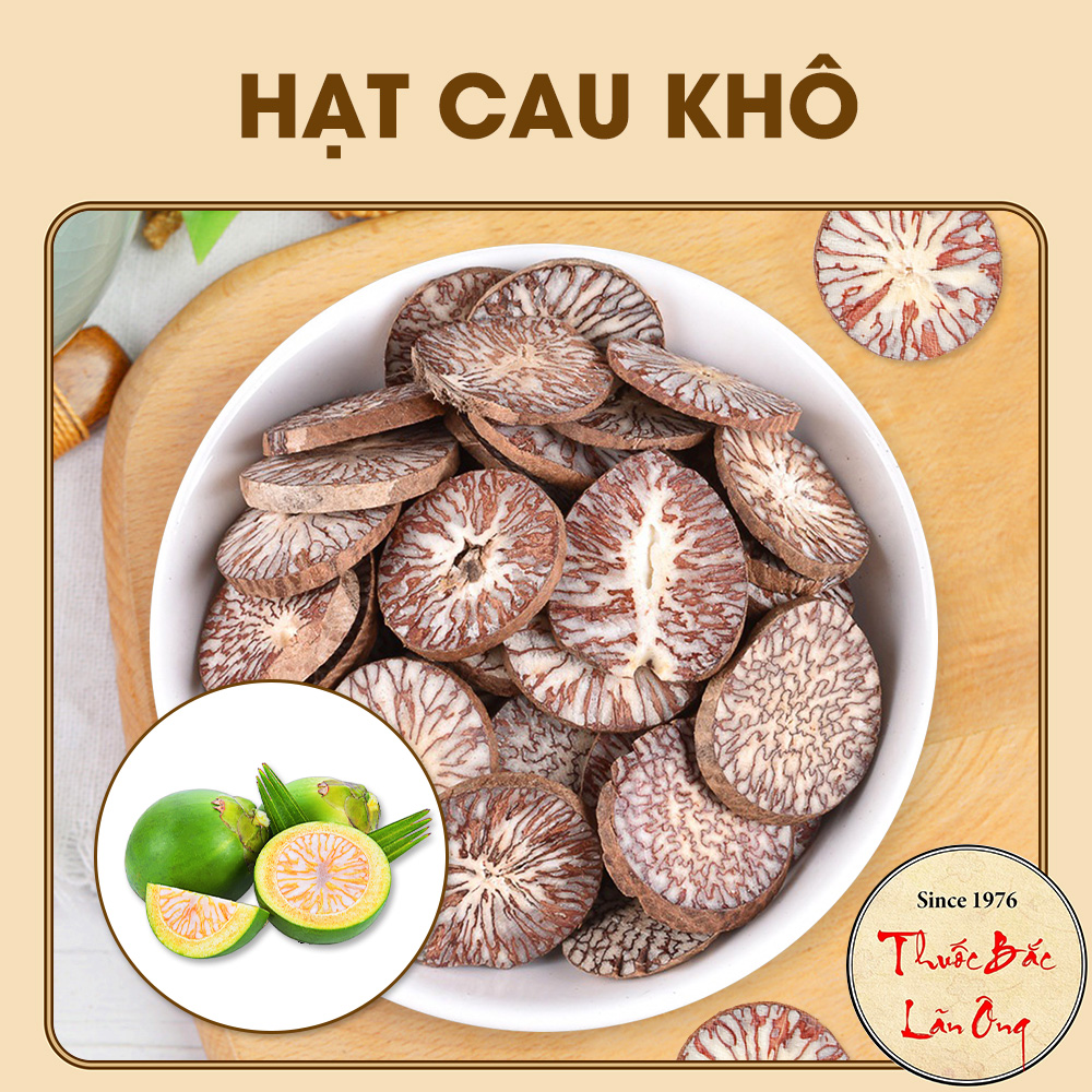 Hạt Cau Khô 500g Hàng Loại 1