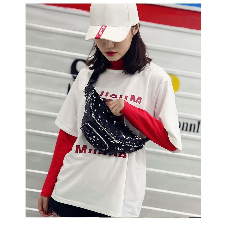 Túi bao tử đính kim sa txn26 sgr1596