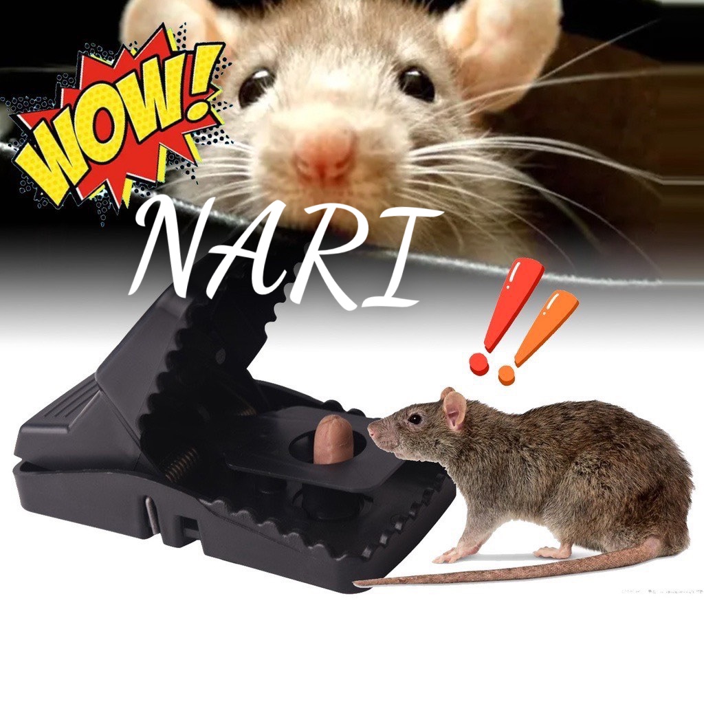 Bẫy chuột siêu tiện lợi, Bẫy chuột thông minh kèm lò xo đàn hồi với độ nhạy cao và thông thông minh - gia dụng NARI