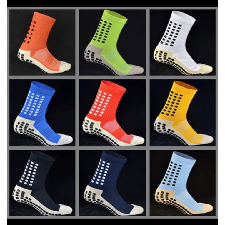 Tất đá bóng, vớ đá banh chống trơn trượt - Loại Ngắn - (Vàng, xanh, đỏ, trắng, đen...) Loại 1