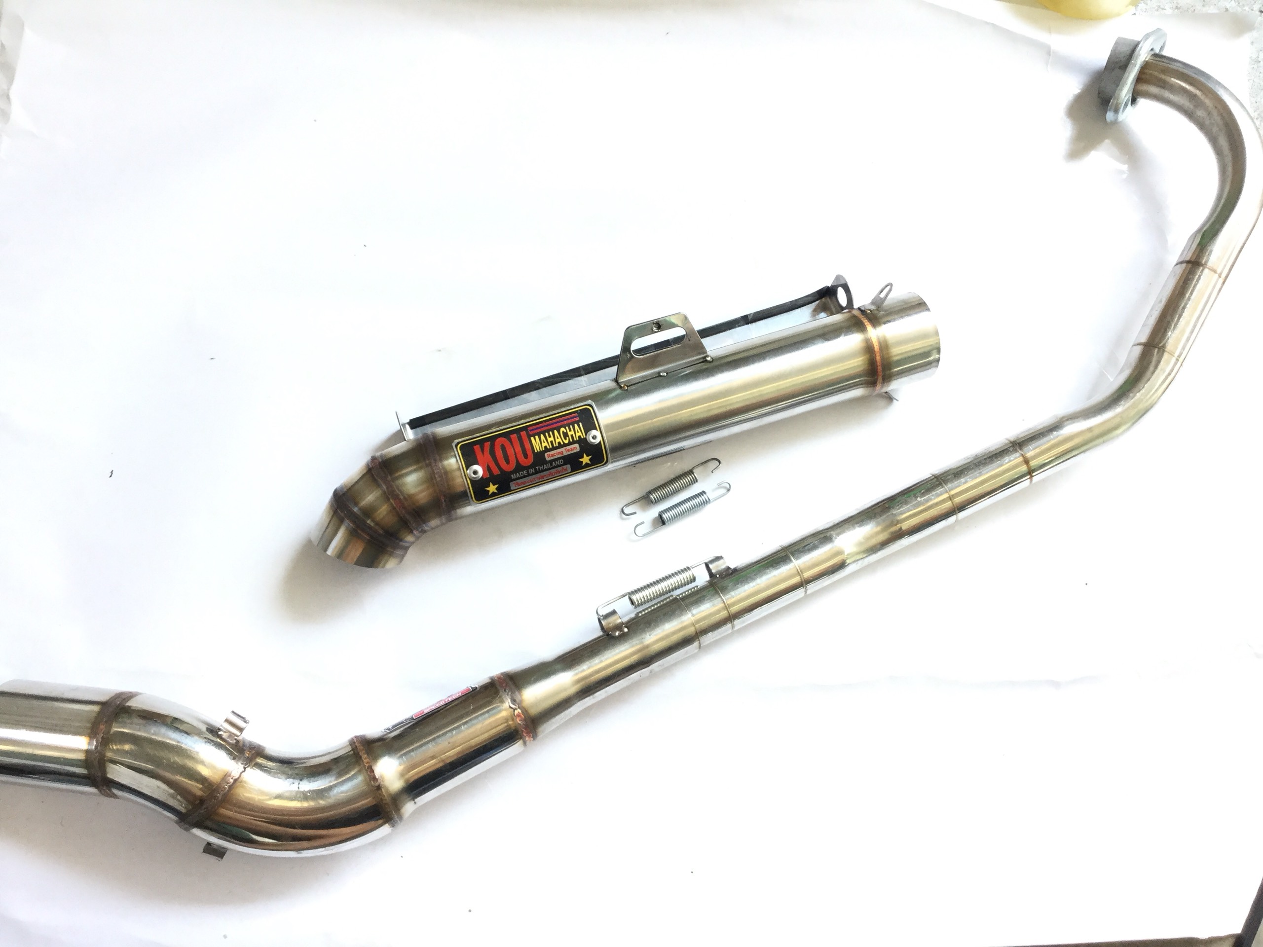 Pô KOU Hàng Thái - Cổ Cong 2 Khúc Xe Exciter 135 ....... ,Sản Phẩm Chất Lượng, Gian Hàng Uy Tín, Giá Cả Cực Tốt, Mua Ngay.