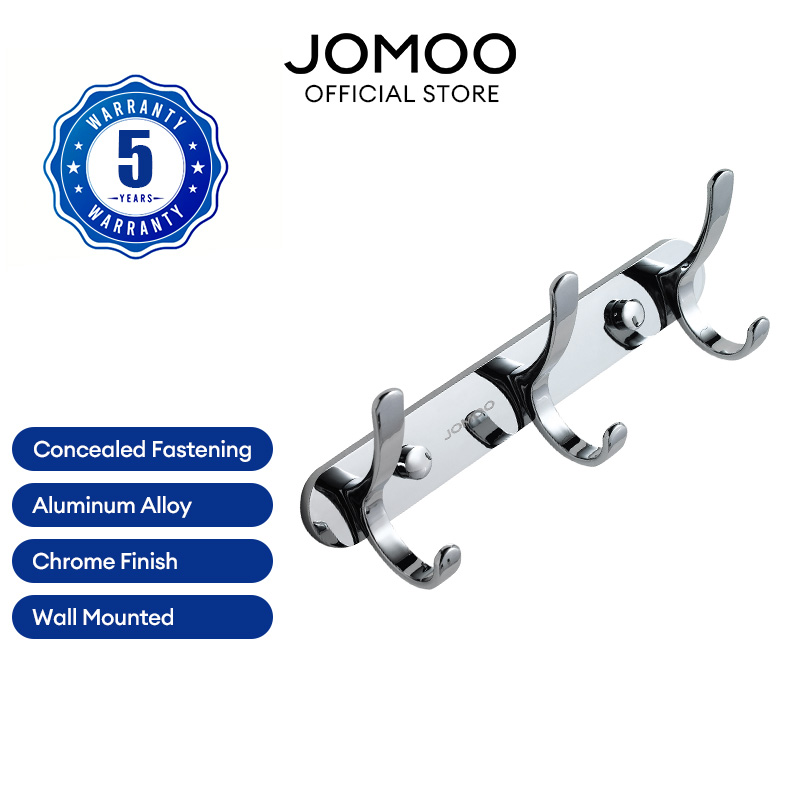 3 Móc treo quần áo giá treo quần áo gắn tường JOMOO 938703-1D-I011