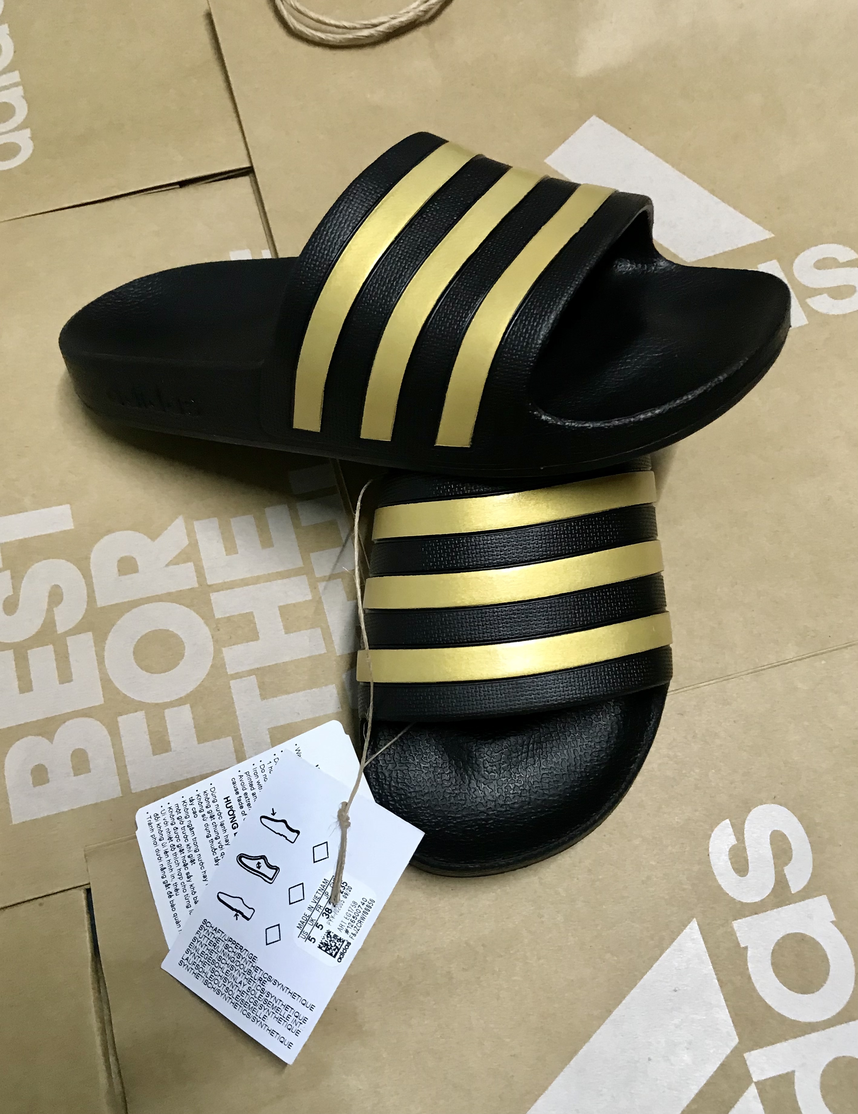 Dép adidas adilette Aqua chính hãng EG1758