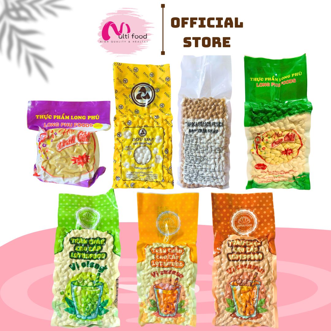 Trân Châu Nguyên Liệu Làm Trà Sữa