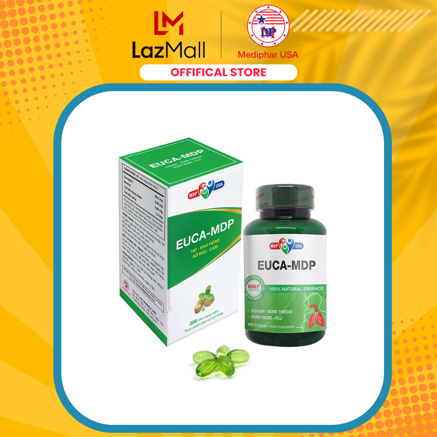 Euca - MDP food supplement-softgels relief of floating cough