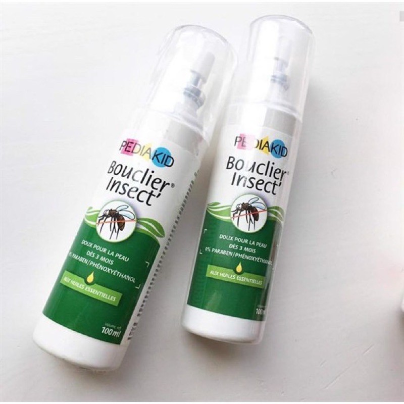 Xịt Chống Muỗi và Côn Trùng Pediakid Bouclier Insect