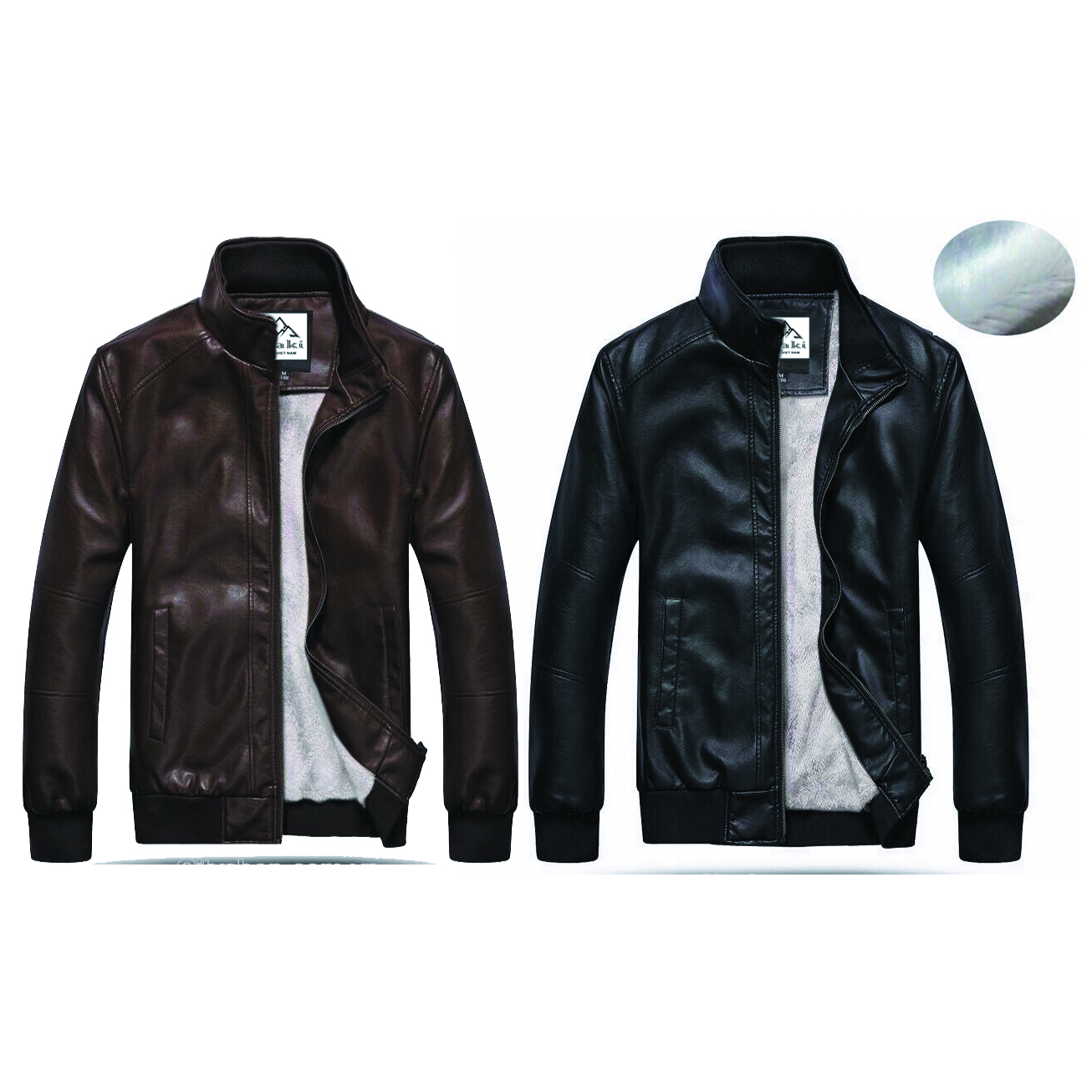 Áo khoác nam bo thun lót lông thời trang SITAKI cao cấp AD30