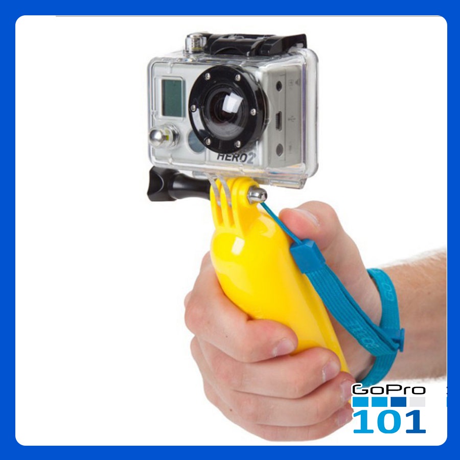 Phao nổi cầm tay trơn cho gopro, sjcam, xiaomi yi, yi action, osmo - gopro101 - inoxnamkim