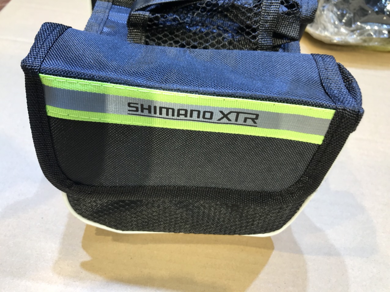 Túi đôi treo khung sườn xe đạp shimano xtr có phản quang 2 bên loại xịn